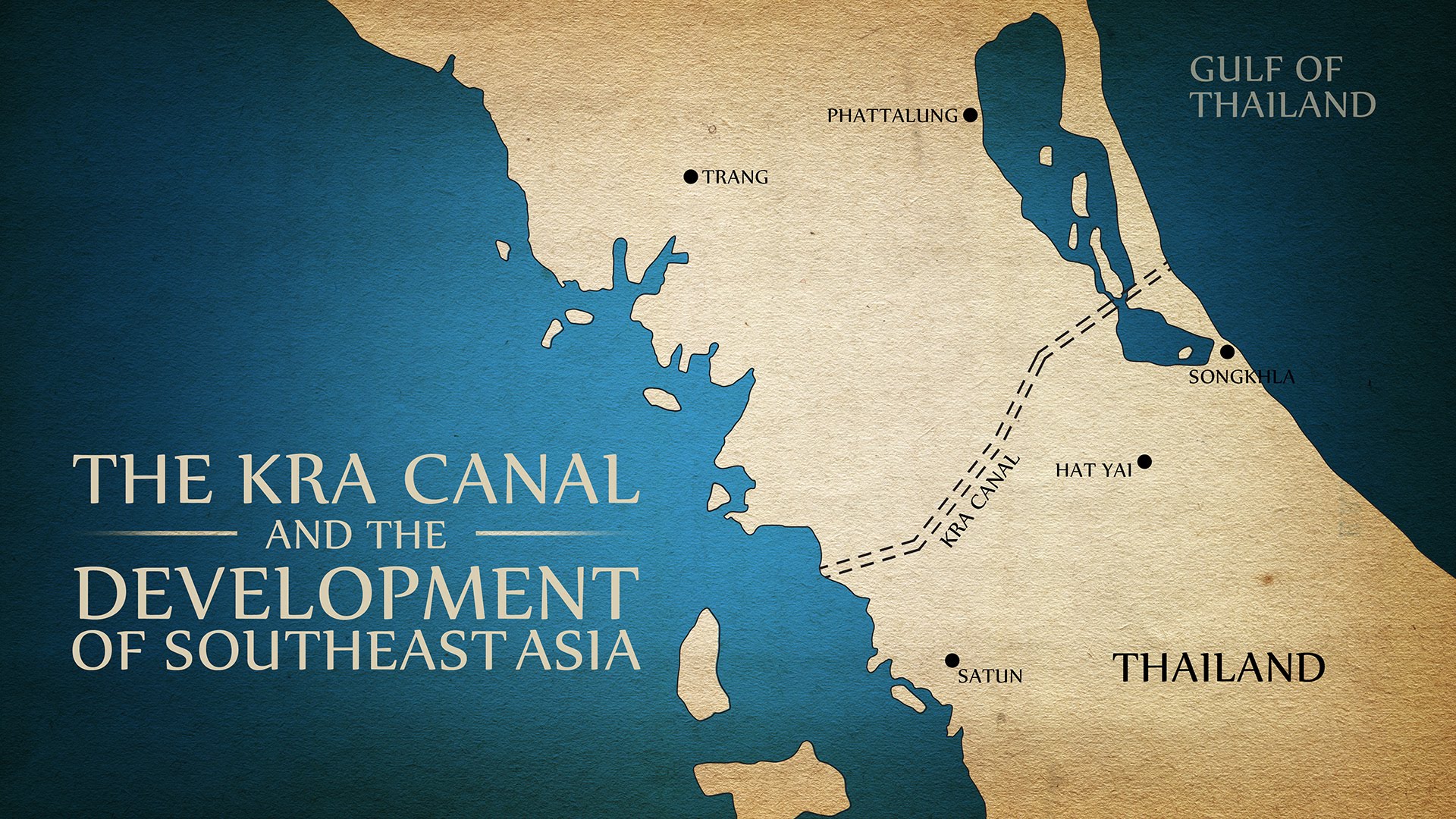 Kra Canal – To Connect the Pacific and Indian Oceans by Thailand ...