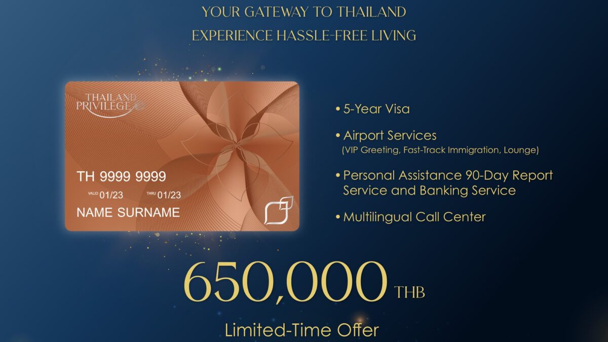 Thailand Privilege Card Announces the Launch of Bronze Membership cover