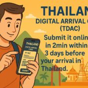 Announcement: Mandatory Thailand Digital Arrival Card (TDAC) for All Foreign Travelers cover