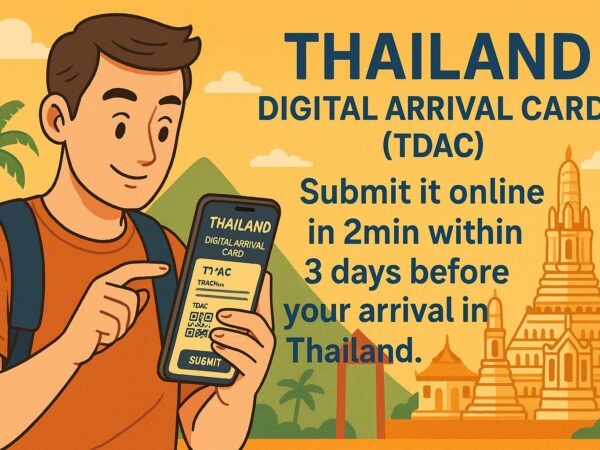 Announcement: Mandatory Thailand Digital Arrival Card (TDAC) for All Foreign Travelers cover