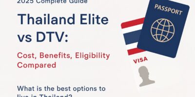 Thailand Elite Visa vs DTV 2025 Guide: Costs & Benefits cover