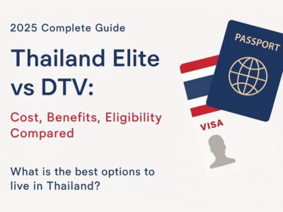 Thailand Elite Visa vs DTV 2025 Guide: Costs & Benefits cover